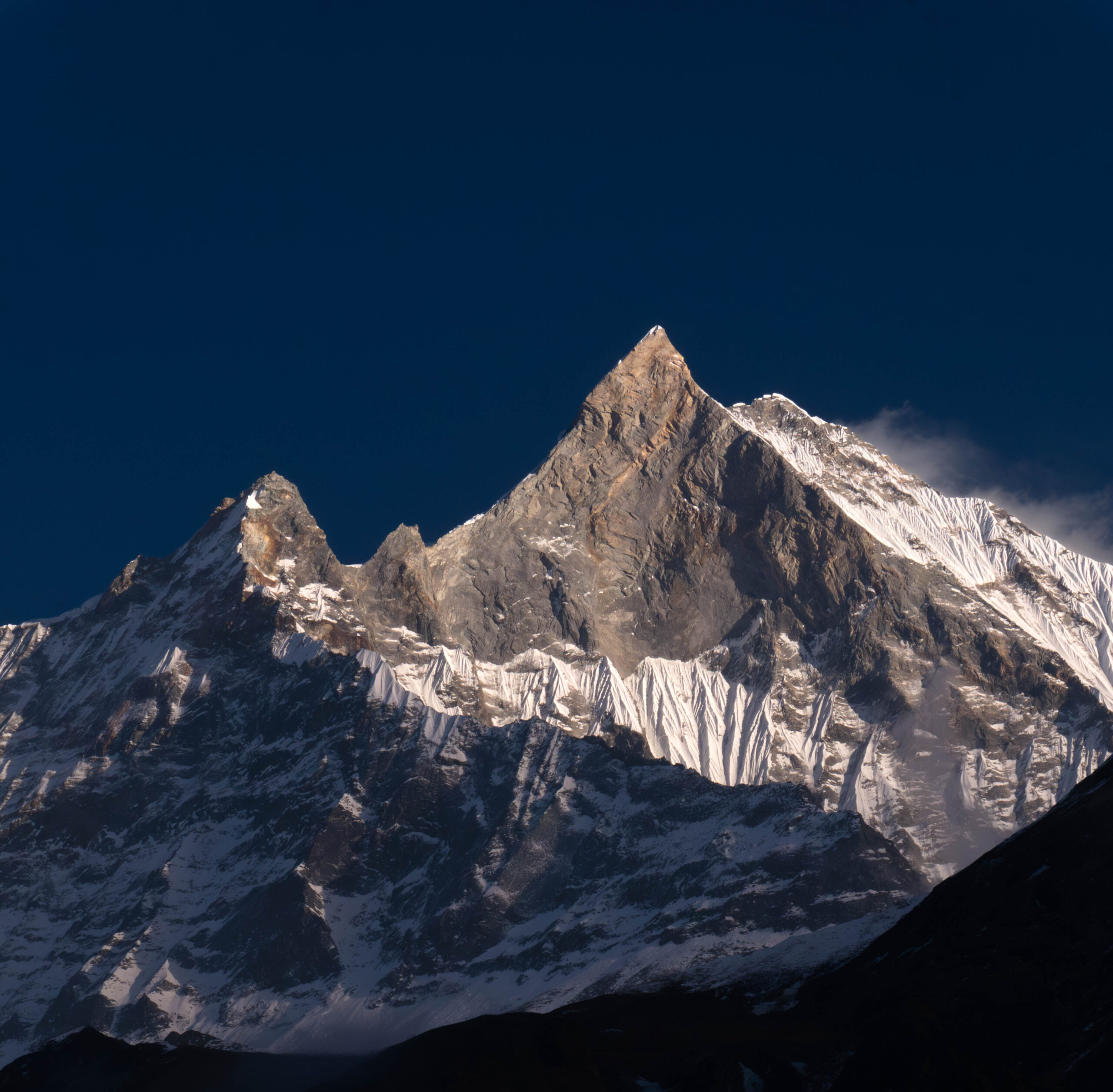 Machapuchare (Fishtail Mountain) on the Annapurna Base Camp Trek